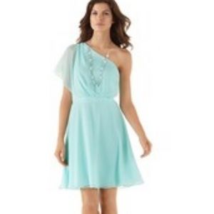 WHBM One Shoulder Dress